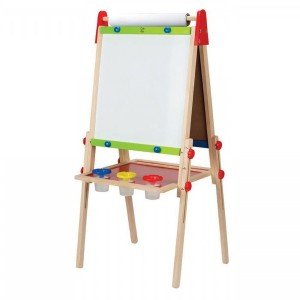 تخته چوبی دو طرفه کودک all -in-1 easel كد 1010