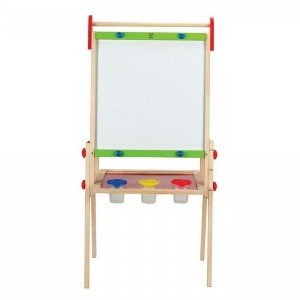 تخته چوبی دو طرفه کودک all -in-1 easel كد 1010