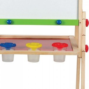 تخته چوبی دو طرفه کودک all -in-1 easel كد 1010