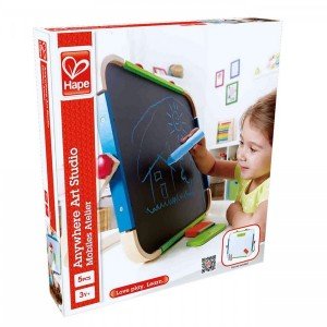 تخته دو طرفه رو میزی کودک Anywhere Art Studio hape کدE1009