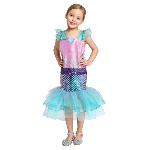 لباس پرنسس آریل پری دریایی به همراه تاج کد 113108