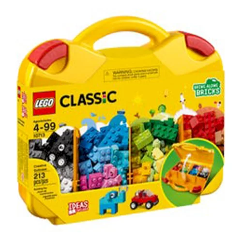 لگو کلاسیک 213 قطعه مدل Lego Classic Creative Suitcase کد 10713