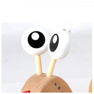 حلزون چوبی کودک Walk-a-long Snail hape 0349