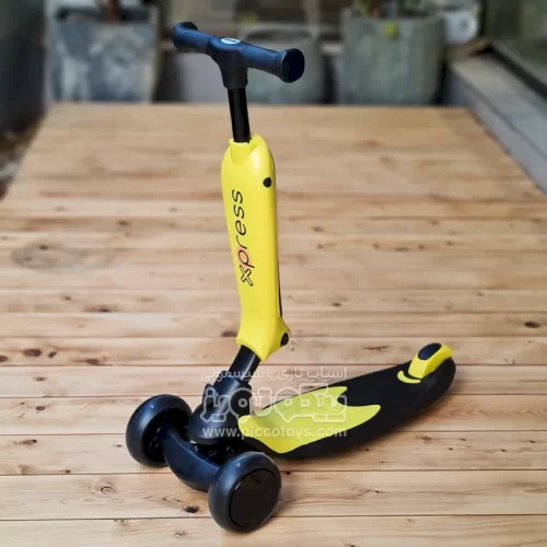 اسکوتر کودک چیپولینو Chipolino 2 in 1 X-PRESS رنگ زرد کد 2101YE