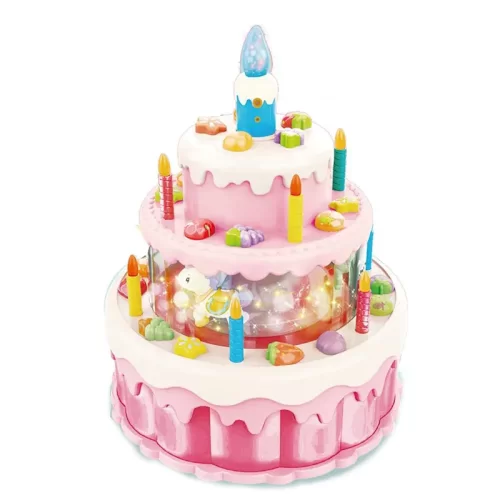 ست کیک تولد موزیکال سه طبقه P/294/CK