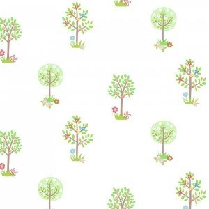 کاغذ دیواری انگلیسی اتاق کودک - تاینی تاتز  G45164 tiny tots