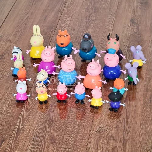 فیگور 21 عددی خانواده پپاپیگ کد 4266582