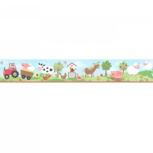 بوردر کاغذ دیواری اتاق کودک - tiny tots 90116