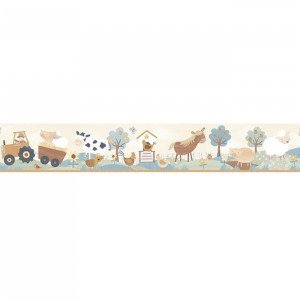 بوردر کاغذ دیواری اتاق کودک - tiny tots 90118