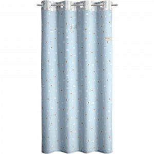 پرده اتاق کودک saint clair ستاره های درخشان آبی کد 115066