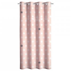 پرده اتاق کودک saint clair ستاره صورتی کد 116229