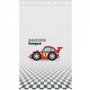 پرده اتاق کودک saint clair طرح ماشین مسابقه کد 116100