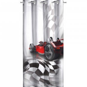 پرده اتاق کودک saint clair طرح ماشین مسابقه کد 117009