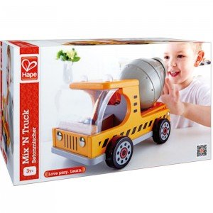 ماشين مخلوط كن کودک mix n truck hape 3018