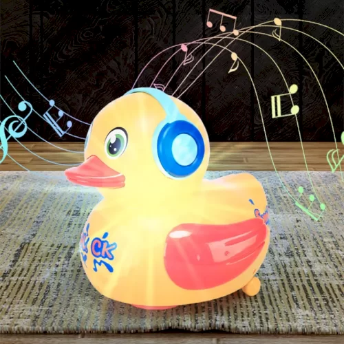 اسباب بازی اردک موزیکال تخمگذار رنگ زرد کد P/X131/ZA