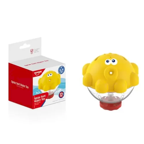 اسباب بازی حمام کودک طرح هشت پا زرد هانگر Huanger مدل HE0279