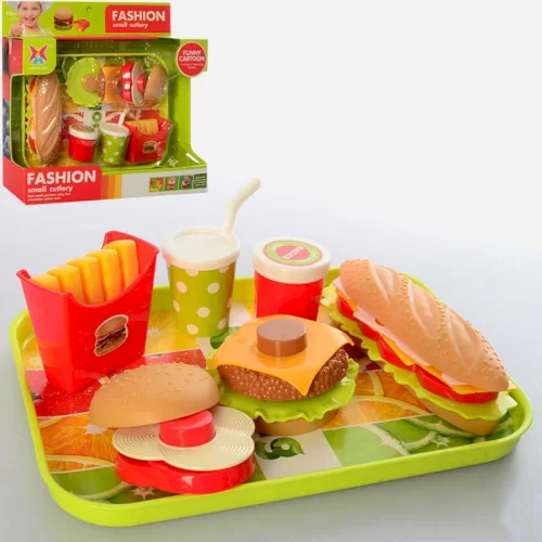 اسباب بازی ست فست فود کد XJ326H38