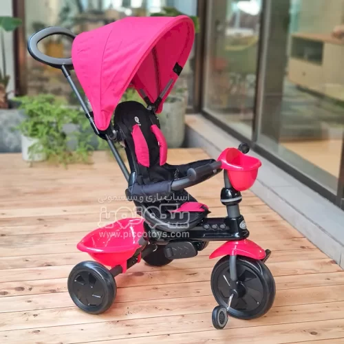 سه چرخه کودک پلی کیدز مدل کوزی رنگ قرمز Play Kids COSY Red کد 246476