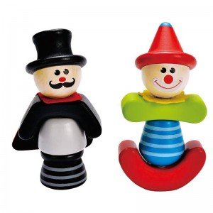 آدمک چوبی سیرک circus screwballs hape 0433
