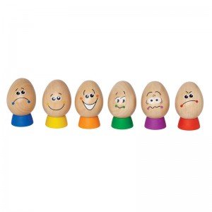 تخم مرغ چوبی کودک eggspressions hape 0424