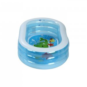 استخر بادی کودک اینتکس intex بیضی شیشه ای مدل 57482
