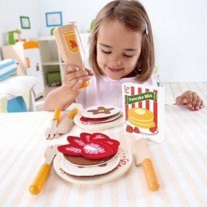 ست پنکک چوبی pancakes hape 3113