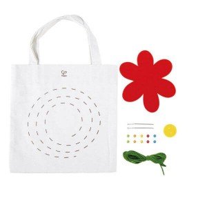 کیف خرید گلدوزیFlower Power Tote hapeکد5108