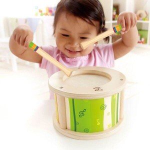 طبل چوبی کودک little drummer hape 0303