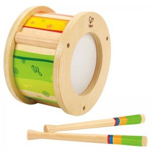 طبل چوبی کودک little drummer hape 0303