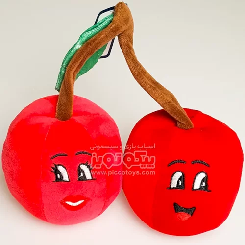 عروسک پولیشی میوه مدل آلبالو کد AF100228
