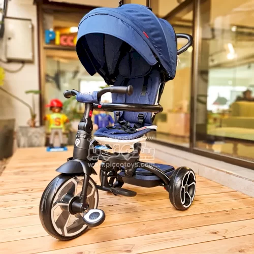 سه چرخه کودک 6 در 1 پلی کیدز مدل Play Kids Prime رنگ آبی کد 624563