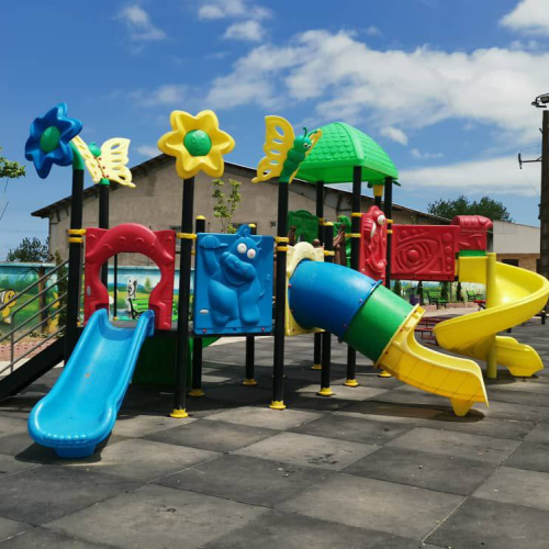 تاب سرسره فضای باز با 4 سرسره 4002