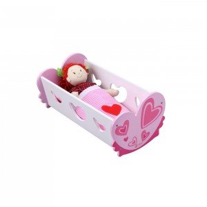 گهواره کودک چوبی world  classic مدل Doll Cradle 2808