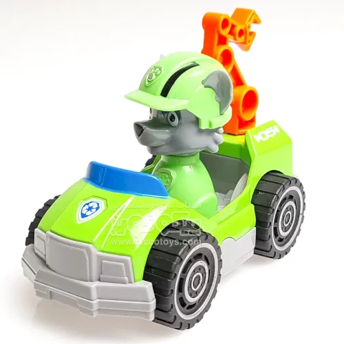 فیگور سگهای نگهبان با ماشین عقب کش مدل راکی کد P/A003/RO