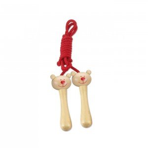 طناب چوبی خرسی Classic World مدل Bear Skipping Rope 4610