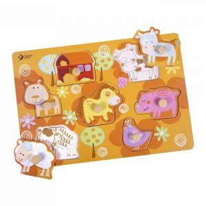 پازل چوبی مزرعه Classic World مدل farm 3615