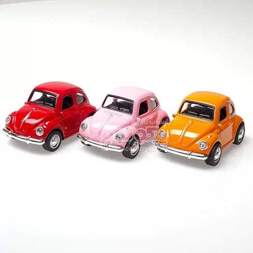 ماشین فلزی عقب کش موزیکال مدل فولکس کد Q2221