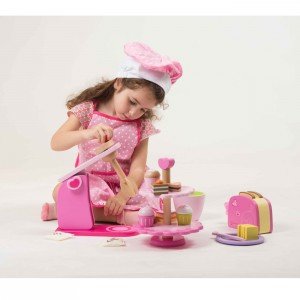 ظرف شیرینی چوبی Classic World مدل 4113 cupcake Stand