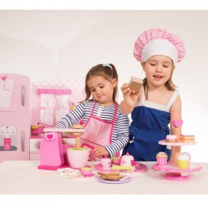 ظرف شیرینی چوبی Classic World مدل 4113 cupcake Stand