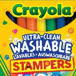 ماژیک قابل شست و شو 8 رنگ (stampers) کودک crayola کد 8129