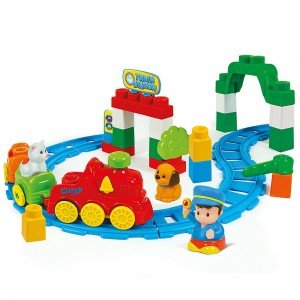 ریل و قطار چوبی کودک Jungle Train Journey Set hape کد 3800