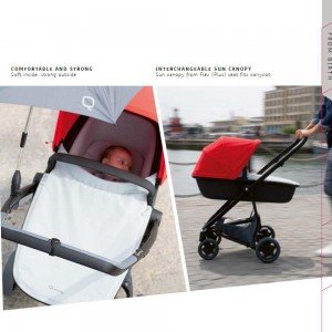 سبد حمل نوزاد  Quinny Zapp Lux Carrycot  blush On Graphite