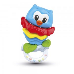 دندان گیر جغد Baby Clementoni مدل Sonaglino Gufetto 17160