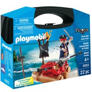 پلی موبيل مدل Pirate Raft Carry Case 5655