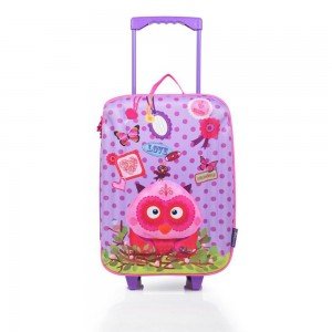 چمدان چرخدار بزرگ طرح جغد okiedog مدل 80161