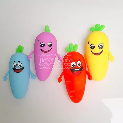 فیجت خامه ای ضد استرس مدل هویج کد 4326525