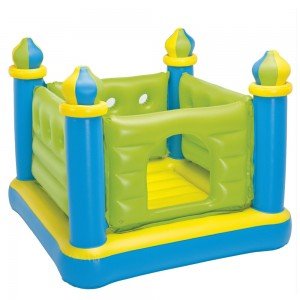 جامپینگ بادی کودک اینتکس  Intex مدل قلعه سبز آبی کد48257