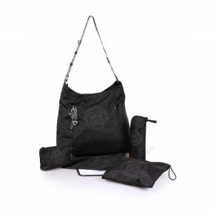 ساک لوازم کودک لوکسی کلاسیک مشکی okiedog مدل 31001