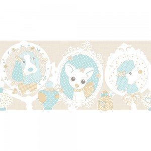 بوردر کاغذ دیواری اتاق کودک - favola 3283