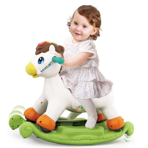 راکر اسب 3 کاره موزیکال هولی تویز Huile Toys کد P/987/A